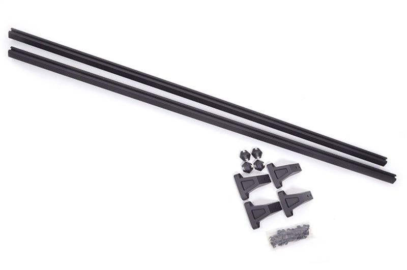 Dee Zee Cargo Management - Universal Hex Series Cross Rails - 74in. Kit - Texture Black