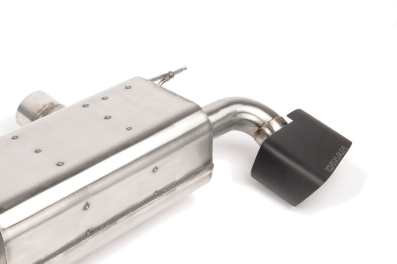 Dinan 17-23 BMW 540i (G30) Free Flow Axleback Exhaust System - Black Tips