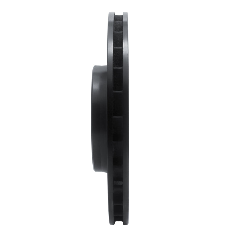R1 Concepts R1 01-06 BMW M3 Right Front Slotted Black Brake Rotor