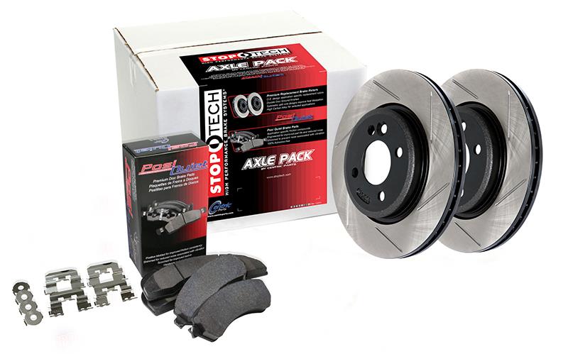 Stoptech Street Axle Pack Drilled, Front