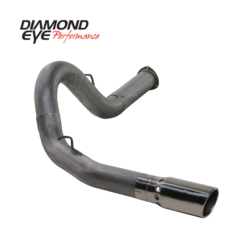 Diamond Eye Performance Diamond Eye KIT 5in DPF-BACK Single SS 07.5-08 CHEVY 6 6L 2500/3500 PCKGD BX46X14X14OD EL-PL