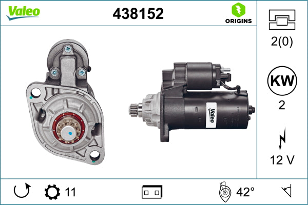 VALEO VAL438152 Starter