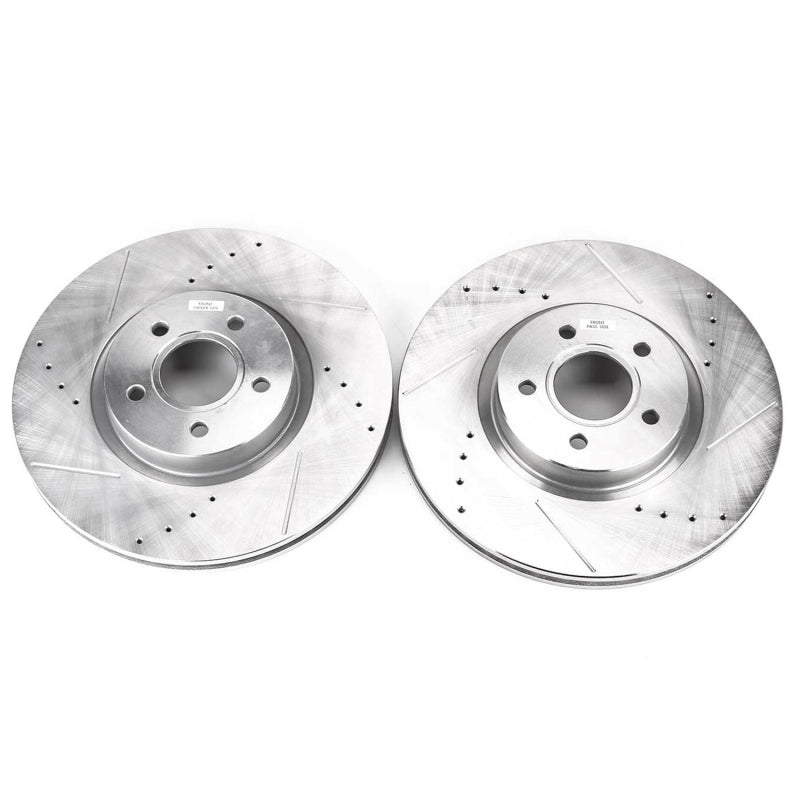 PowerStop Power Stop 13-19 Ford Escape Front Evolution Drilled & Slotted Rotors - Pair