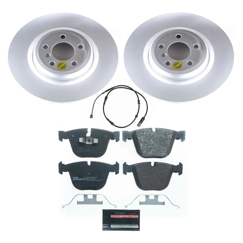 PowerStop Power Stop 11-15 BMW 750Li Rear Euro-Stop Brake Kit