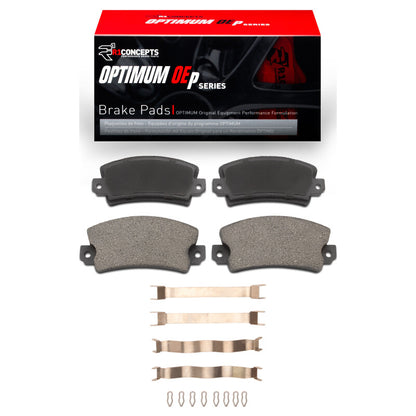 R1 Concepts R1 71-83 Renault R5 Front Optimum OE Pads & Hardware Kit