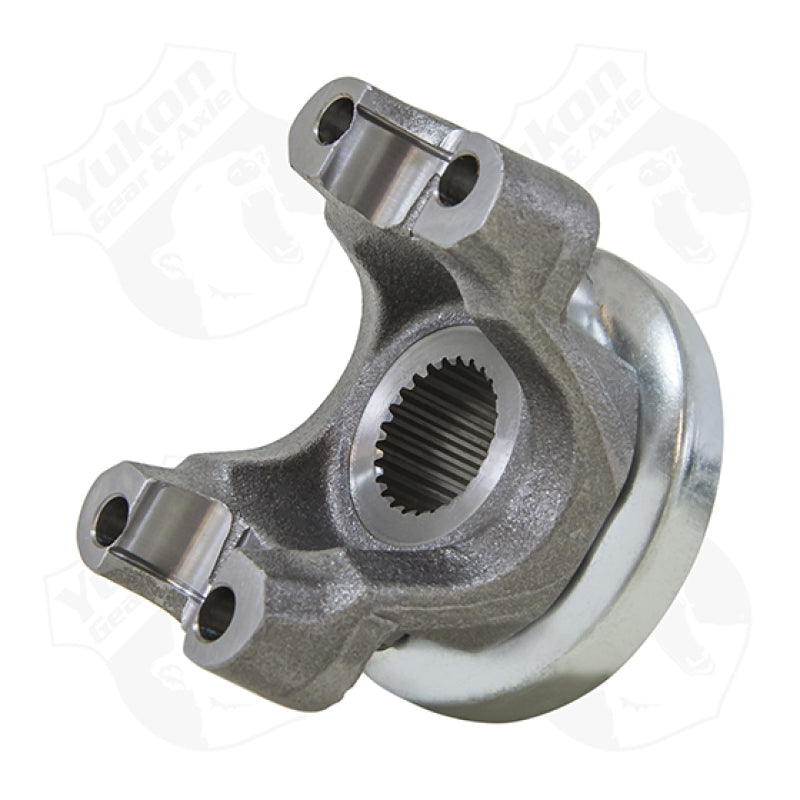 Yukon Gear & Axle Yukon Gear Yoke For GM 8.2in w/ A 1310 U/Joint Size. This Yoke Uses U-Bolts