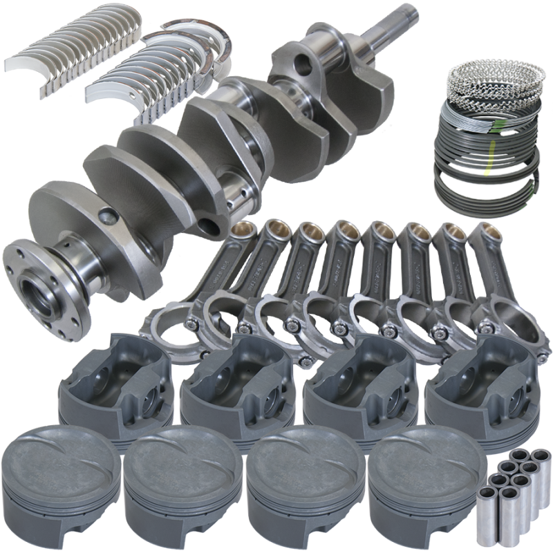 Eagle Ford FE 4.250in Crank 6.700in I-Beam Rods -28cc Inv Dome 4.090in Pistons Rotating Assembly