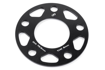 Dinan Wheel Spacers - 5x120 - 72.6mm CB - 6mm Thick (Set of 2)