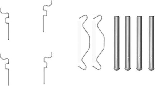 TEXTAR 82072500 Brake Pad Fitting Kit