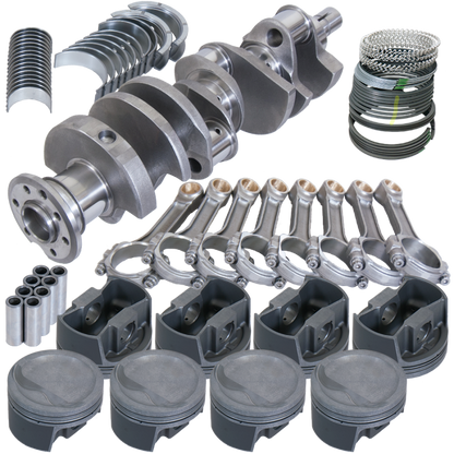 Eagle Chrysler 360 4.000in Crank 6.123in I-Beam Rods -16cc 4.040in Pistons Rotating Assembly