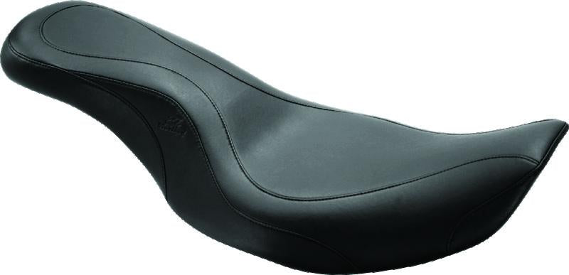 Mustang Motorcycle Mustang 97-07 Harley Rd King, 06-07 Street Glide, 00-05 Eagle DayTripper 1PC Seat - Black