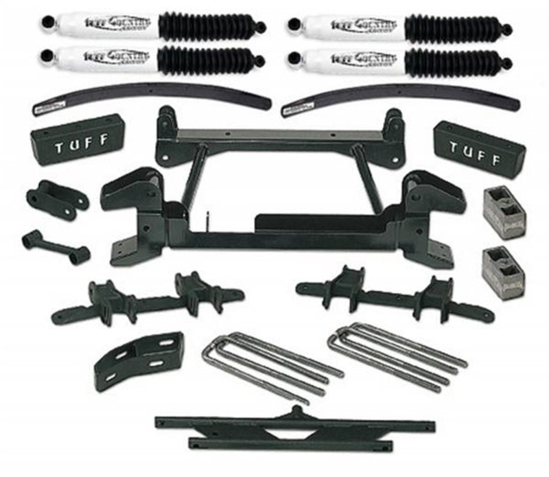 Tuff Country 92-98 Suburban 2500 (8Lug) 4X4 6in Lift Kit (w/Stamped Lower Cntrl Arms SX8000)