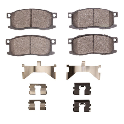 R1 Concepts R1 79-82 Honda Civic Sedan Front Optimum OE Pads & Hardware Kit