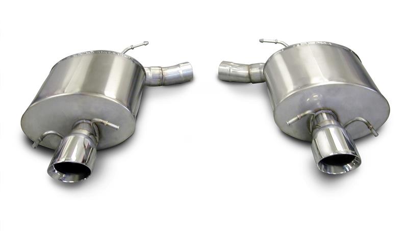 CORSA Performance Corsa 2009-2014 Cadillac CTS Sedan V 6.2L V8 Polished Sport Axle-Back Exhaust