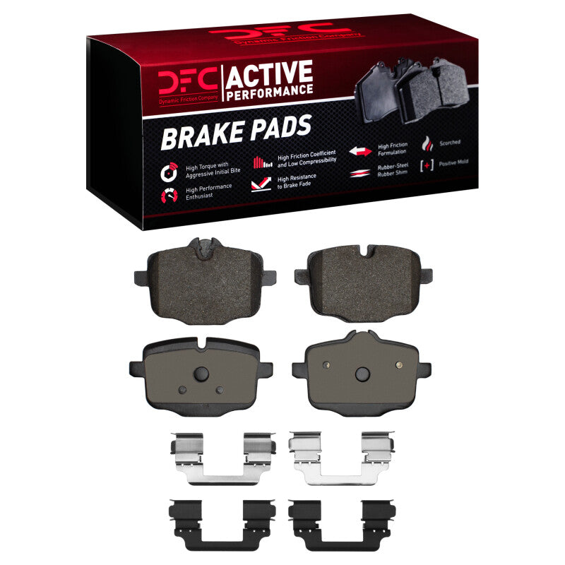 DFC 11-19 BMW 640i Gran Coupe Rear Active Performance Pads and Hardware Kit