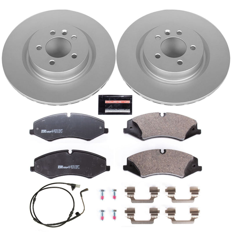 PowerStop Power Stop 10-13 Land Rover Range Rover Sport Front Euro-Stop Brake Kit