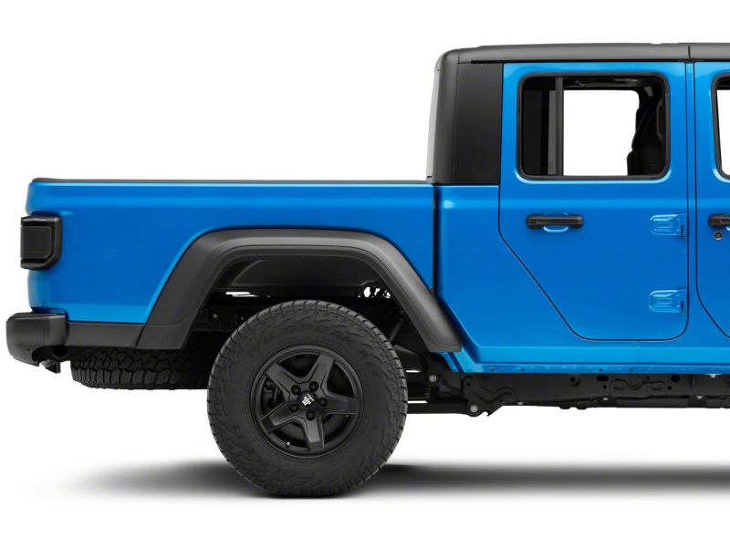 Raxiom 20-23 Jeep Gladiator JT Axial Series LED Tail Lights- Black Housing (Smoked Lens)