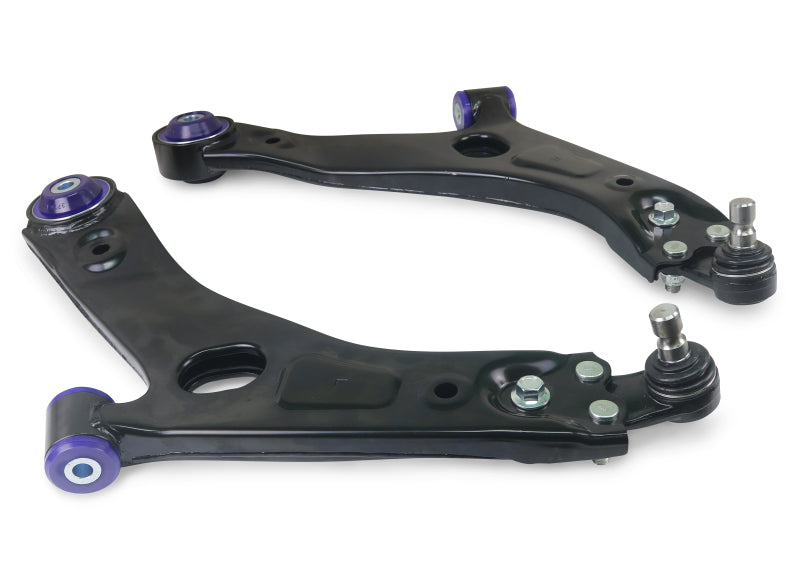 SuperPro 11-16 Kia Sportage Front Lower Control Arm Set W/ Sp Bushings