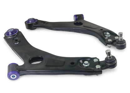 SuperPro 11-16 Kia Sportage Front Lower Control Arm Set W/ Sp Bushings