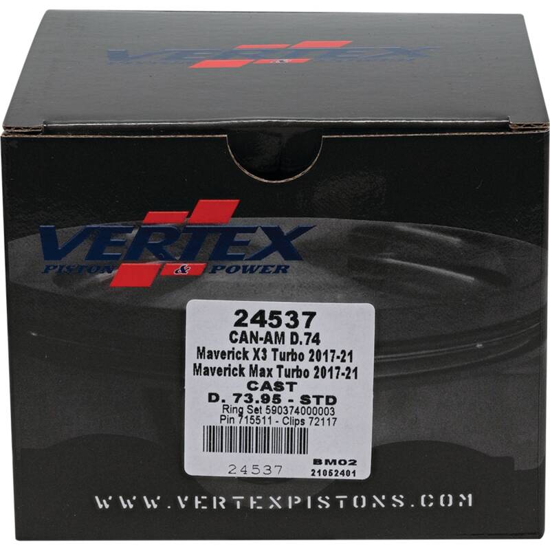 Vertex Pistons Vertex Piston 2017 Can-Am Maverick X3 900cc Cast Replica Piston Kit