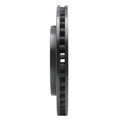 R1 Concepts R1 97-04 Ford F-250 4WD (Excl Super Duty) Front Left Drilled & Slotted Black Brake Rotor