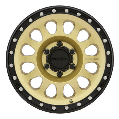 Method Wheels Method MR315 17x8.5 0mm Offset 6x5.5 106.25mm CB Gold/Black Street Loc Wheel
