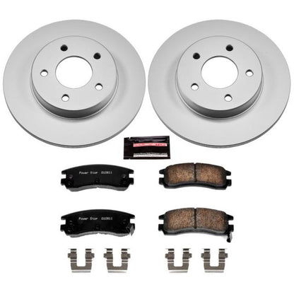 PowerStop Power Stop 94-96 Cadillac DeVille Rear Z17 Evolution Geomet Coated Brake Kit