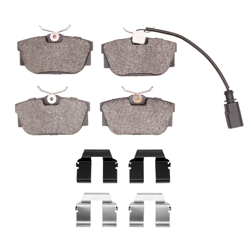 DFC 00-00 Volkswagen EuroVan Rear 5000 Advanced Semi Metallic Brake Pads and Hardware Kit