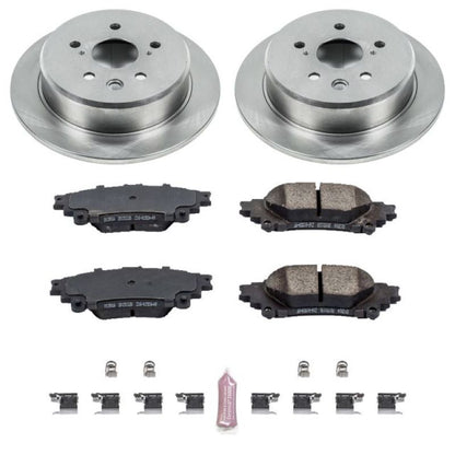 PowerStop Power Stop 14-15 Lexus IS250 Rear Autospecialty Brake Kit