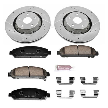 PowerStop Power Stop 09-16 Toyota Venza Front Z23 Evolution Sport Brake Kit