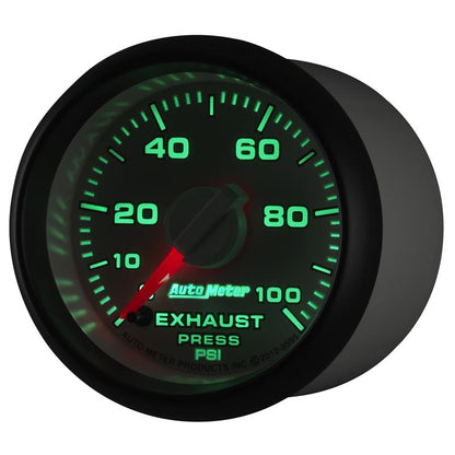 Autometer Factory Match Exhaust Pressure Gauge 2-1/16in 0-100 PSI FSE Dodge