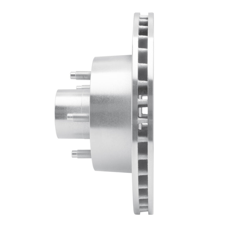 R1 Concepts R1 79-91 Ford LTD Crown Victoria Front Right Drilled & Slotted Silver Brake Rotor