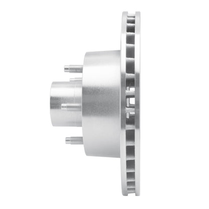 R1 Concepts R1 79-91 Ford LTD Crown Victoria Front Right Drilled & Slotted Silver Brake Rotor