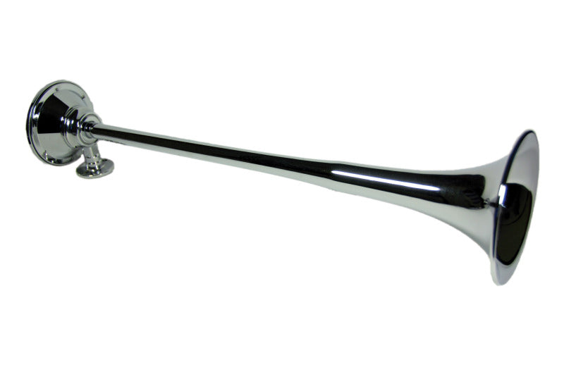 Kleinn Air Horns Kleinn Chrome Roof Mount Single Horn/ 21.5In - Chrome-Plated Spun Copper