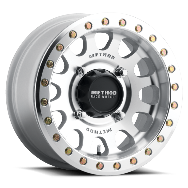 Method Wheels Method MR401 UTV Beadlock 15x7 / 5+2/38mm Offset / 5x4.5 / 72 CB Machined - Raw Wheel