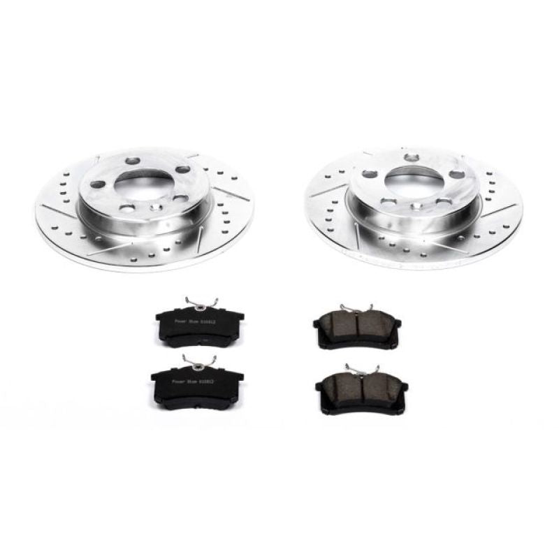 PowerStop Power Stop 00-06 Audi TT Quattro Rear Z23 Evolution Sport Brake Kit