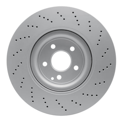 DFC 10-17 Mercedes-Benz C250 Front Drilled GeoSPEC Coated Rotor