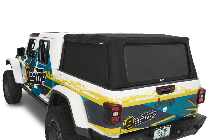 Bestop 20-26 Jeep Gladiator For 5 Ft. Bed Supertop For Truck 2 (Black Diamond)