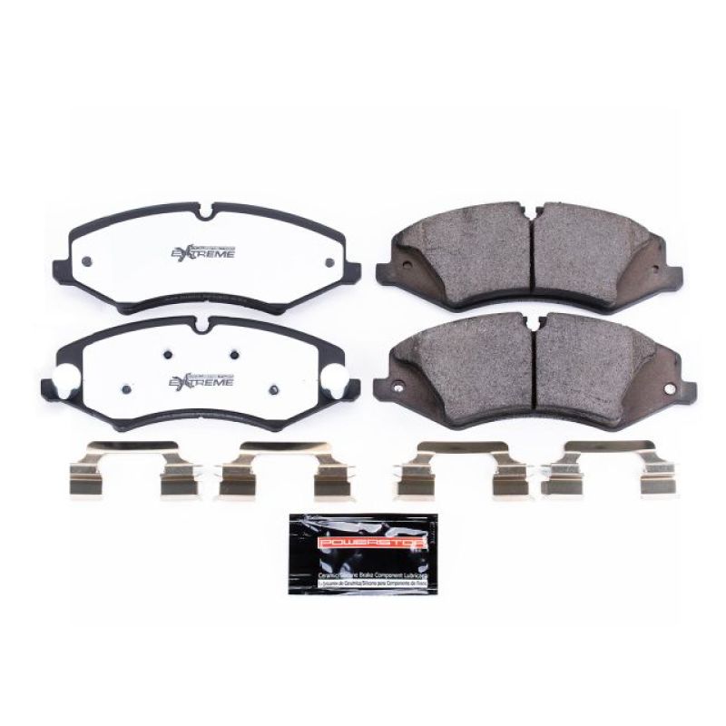 PowerStop Power Stop 2017 Land Rover Discovery Front Z36 Truck & Tow Brake Pads w/Hardware