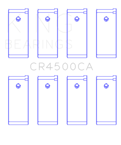 King Engine Bearings Nissan Yd22/Yd25 (Size +0.25mm) Connecting Rod Bearing Set