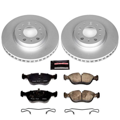 PowerStop Power Stop 94-97 Volvo 850 Front Z23 Evolution Sport Coated Brake Kit