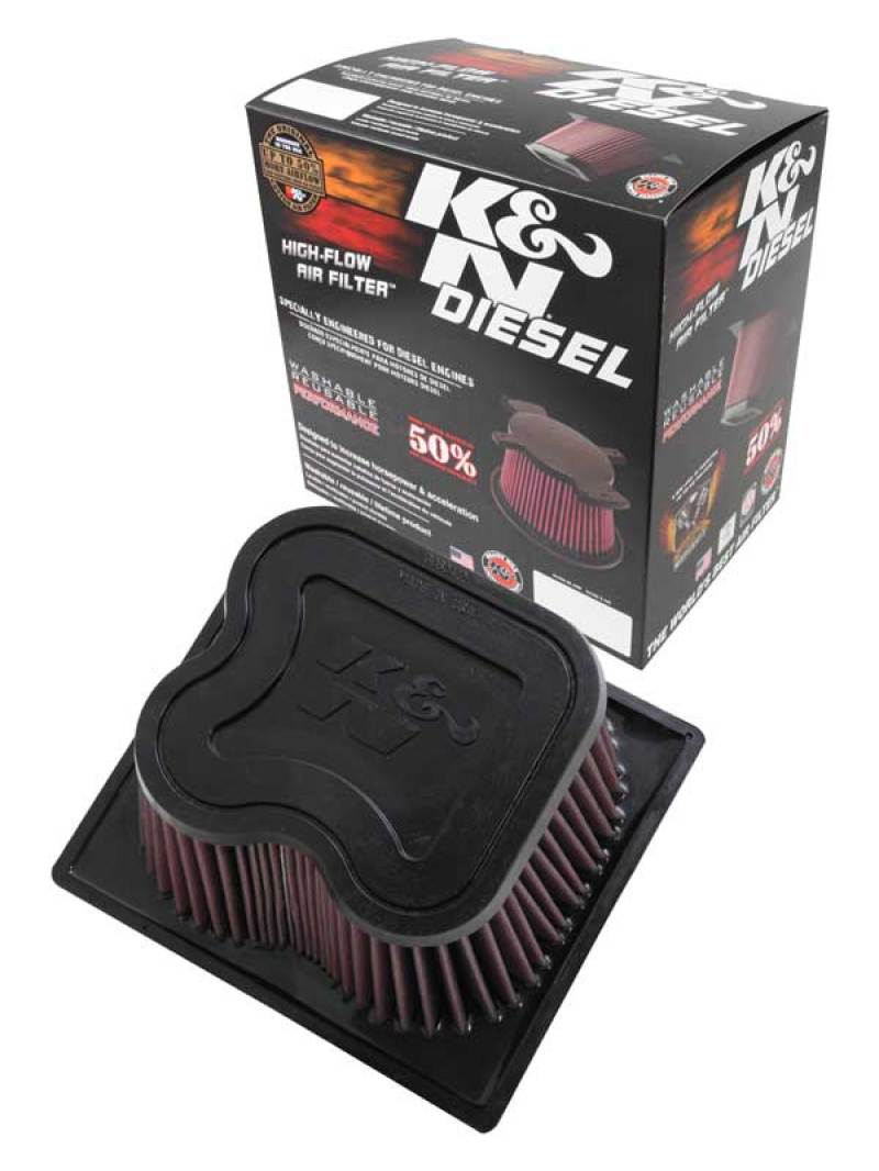 K&N Engineering K&N 10-11 Dodge Ram 2500/3500/4500/5500 6.7L L6 Diesel Replacement Air Filter