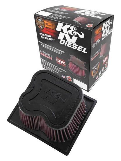 K&N Engineering K&N 10-11 Dodge Ram 2500/3500/4500/5500 6.7L L6 Diesel Replacement Air Filter