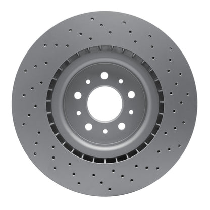 DFC 05-06 Ford GT Front Drilled GeoSPEC Coated Rotor