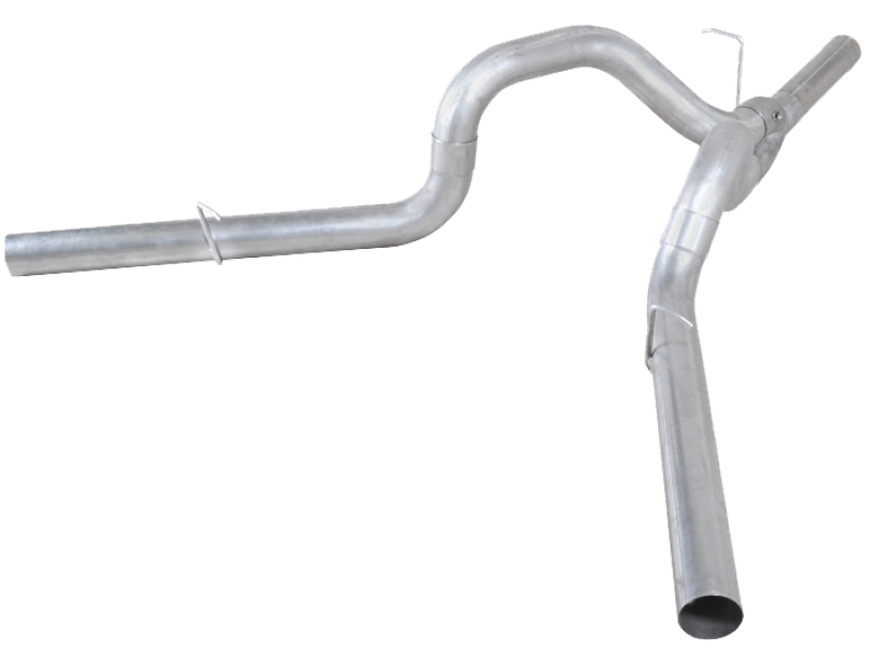 Diamond Eye Performance Diamond Eye KIT 4in DPF-BACK DUAL AL 16-17 Chevy/GMC 6.6L Duramax 2500/3500