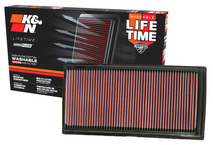 K&N Engineering K&N Replacement Air Filter NISSAN FRONTIER 2.5L - L4; 2005-2010