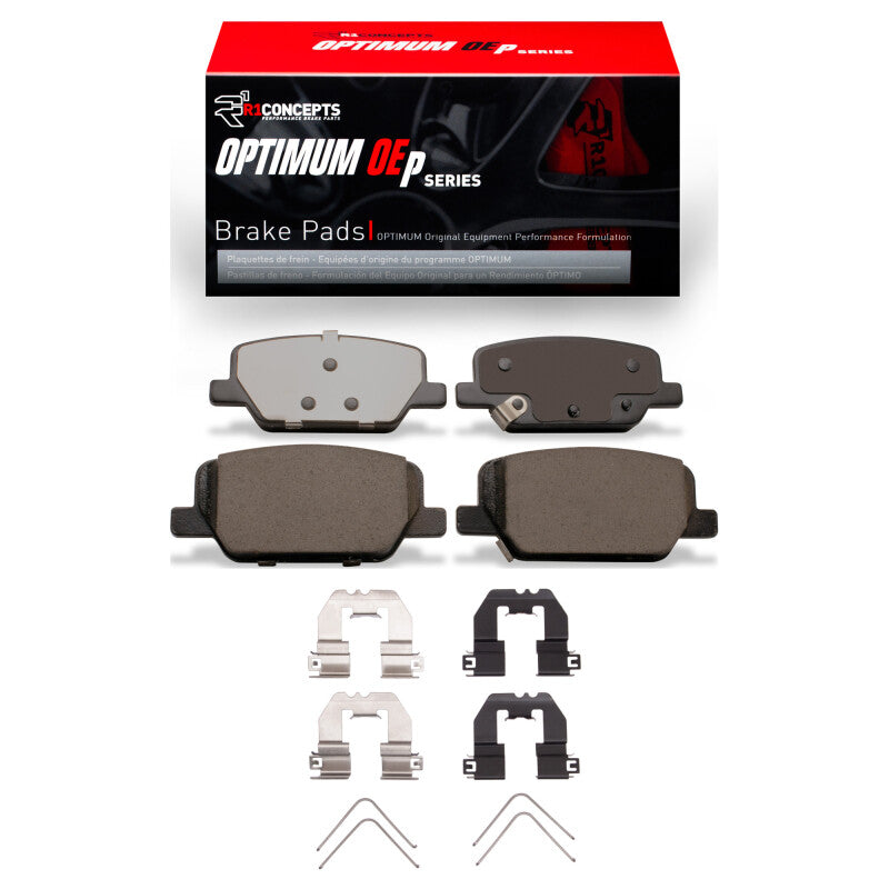 R1 Concepts R1 2019-2025 Hyundai Santa Fe Rear R1 Optimum OE Pads & Hardware Kit