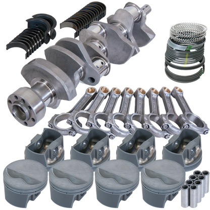 Eagle Chevy LT1 350 1Pc 3.480in Crank 5.700in I-Beam Rods -5cc 4.040in Pistons Rotating Assembly