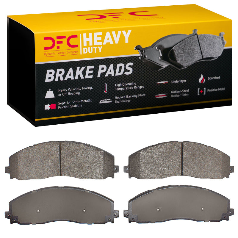 DFC 05-23 Meritor ADB-1560 Fr & Rr Heavy Duty Pads - Semi Metallic