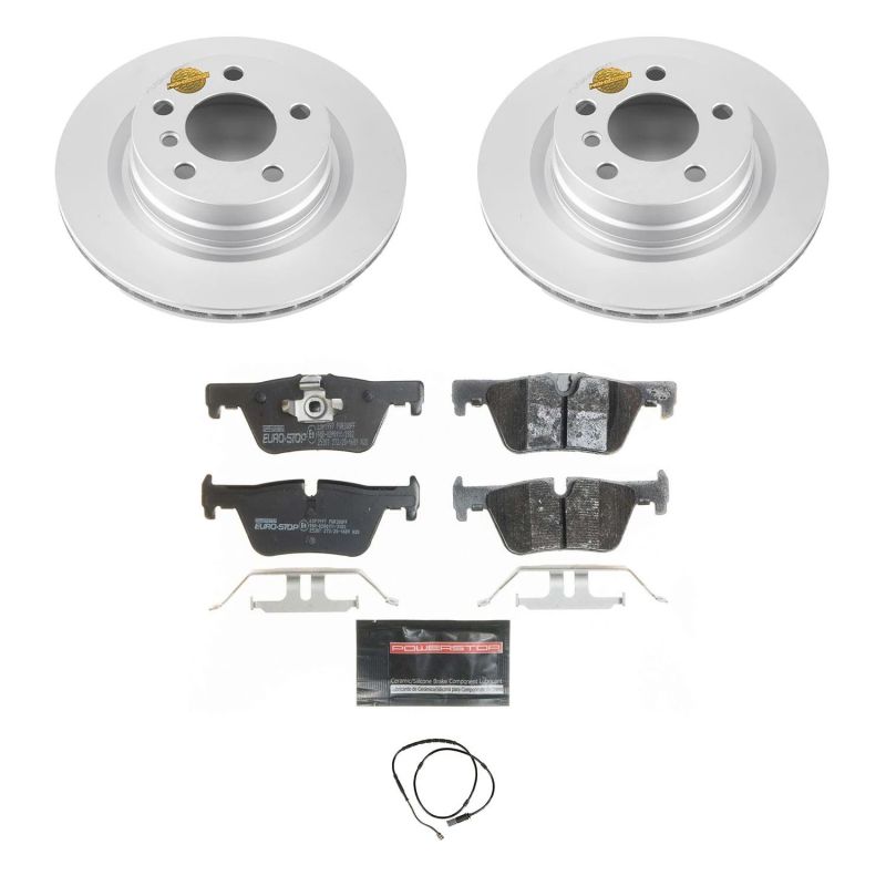 PowerStop Power Stop 14-16 BMW 228i Rear Euro-Stop Brake Kit